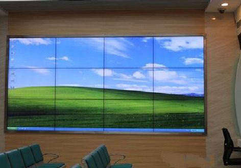 武夷山液晶拼接屏的另类用法。